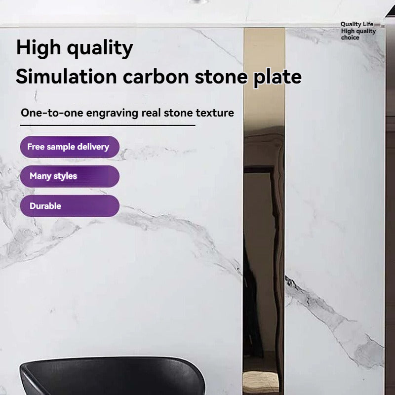 Seamless Peel-and-Stick Wall Panels – Carbon, Wood, Metal & Stone Finishes