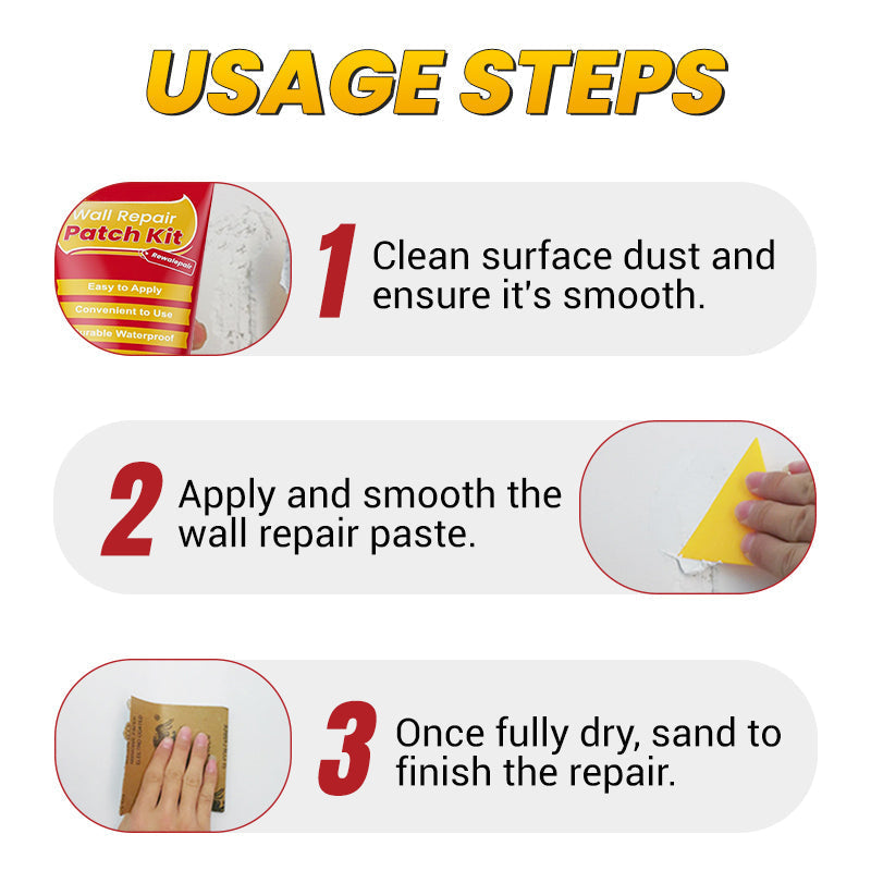 PVZXR® Non-Toxic Wall Repair Solution rewalepair