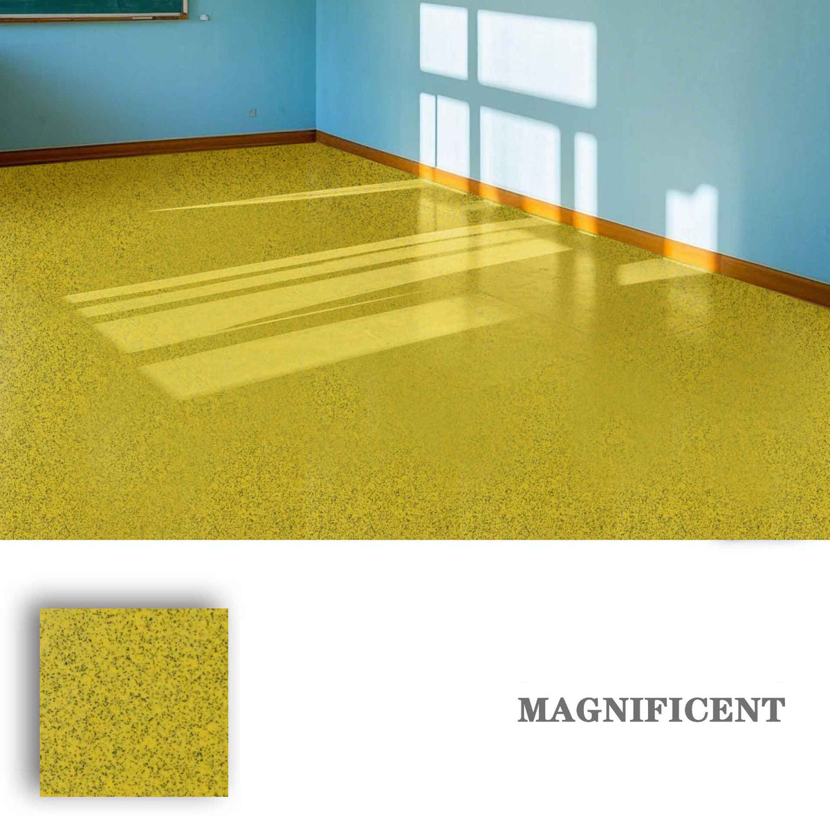 High-Gloss Marble Finish Epoxy Floor Coating