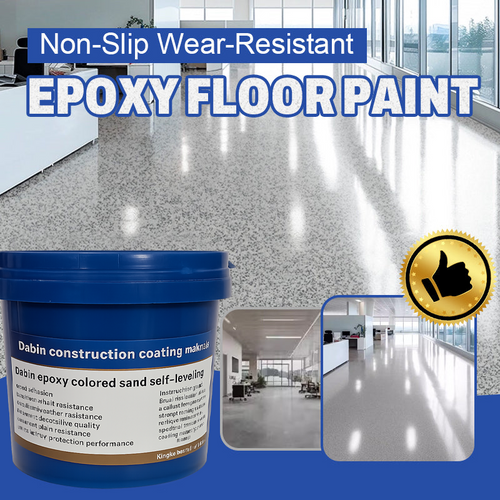 High-Gloss Marble Finish Epoxy Floor Coating